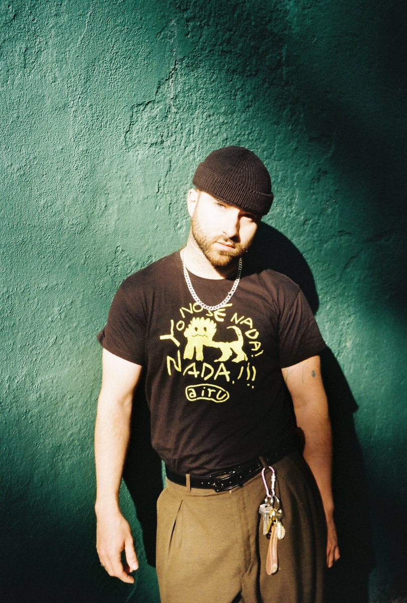 NADA!!! · Black & Yellow Tee