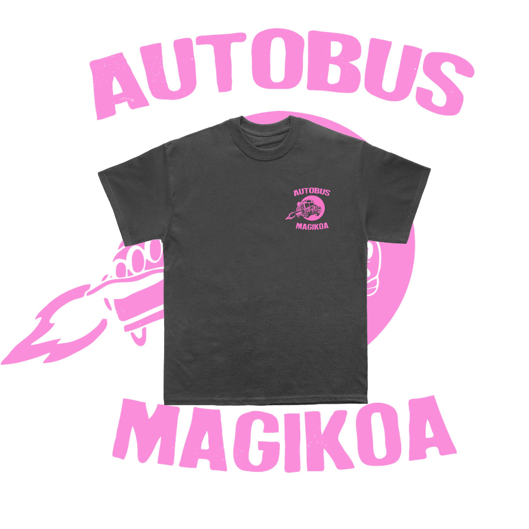 Aurre Salmenta · Kamiseta Autobus Magikoa Arrosa