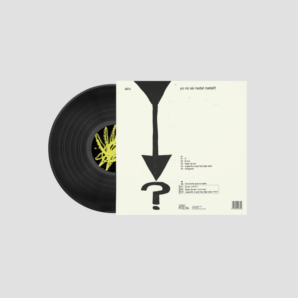 YO NO SÉ NADA! NADA!!! · Edición en Vinilo