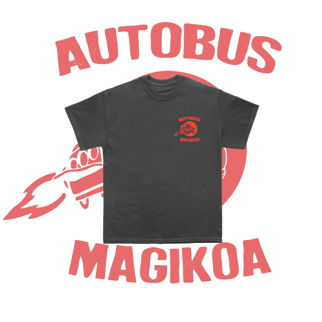 Aurre Salmenta · Kamiseta Autobus Magikoa Gorria