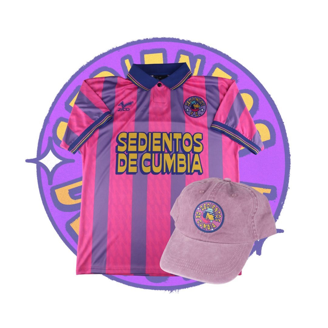 Sedientos de Cumbia · Pack Sedientos FC + Gorra