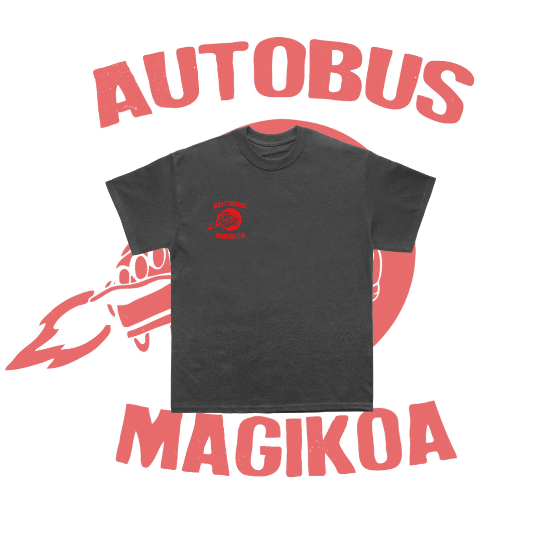 Aurre Salmenta · Kamiseta Autobus Magikoa Gorria