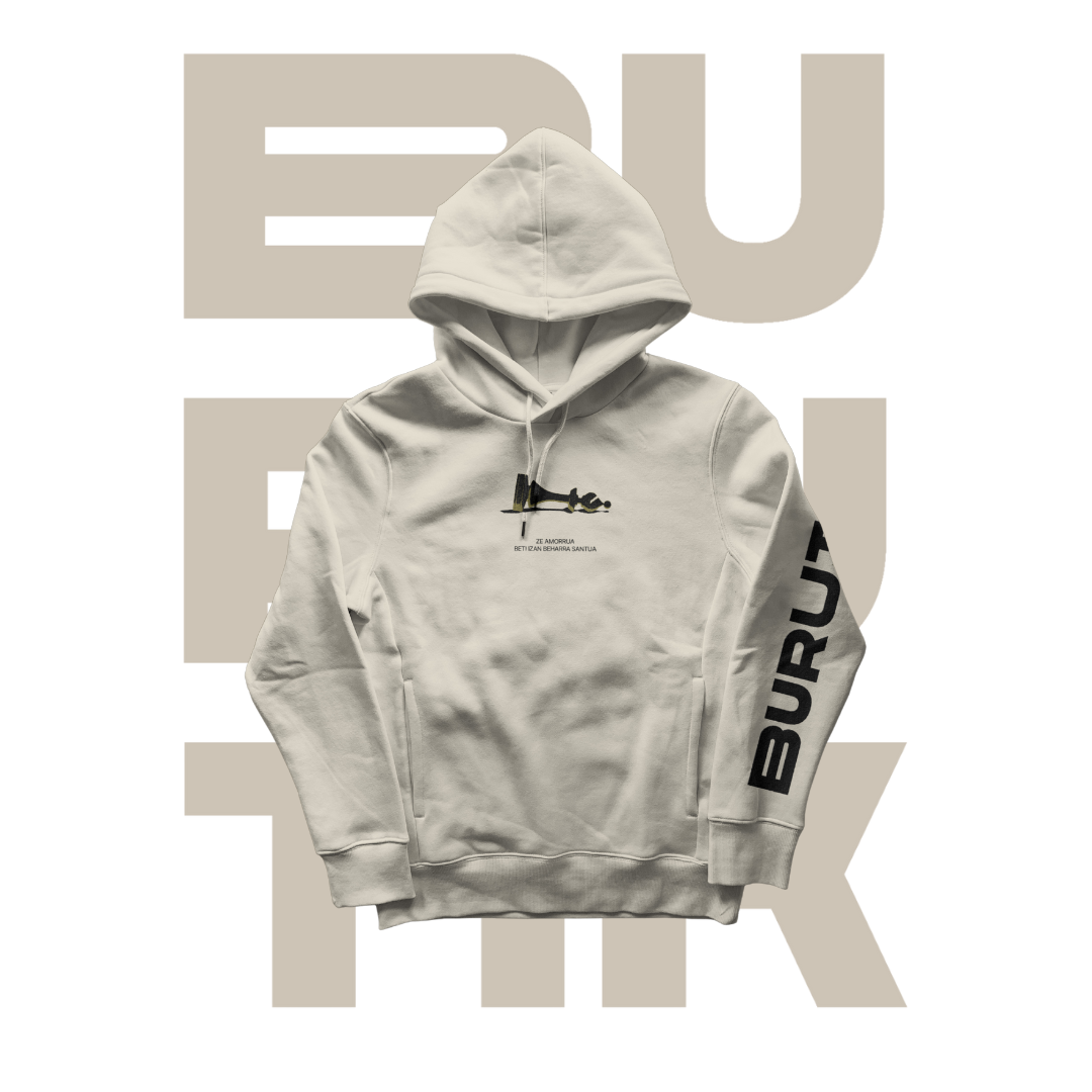 Burutik Sudadera Krema