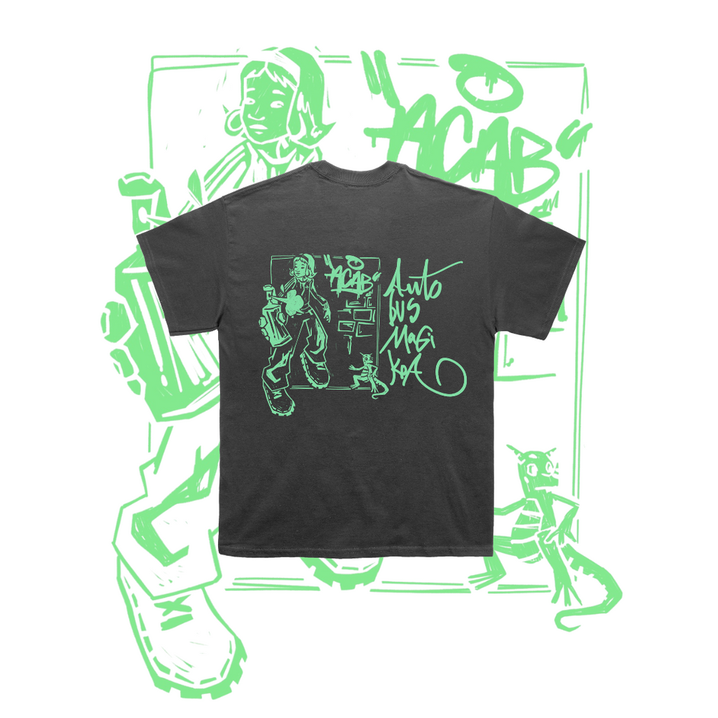 Kamiseta Autobus Magikoa Berdea